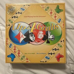 Up 4 Grabs Card Game - Multicolor